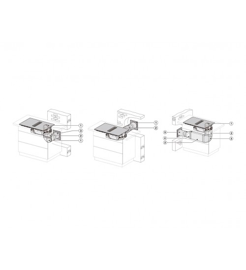 美诺Miele KMDA 7272 FL-A Silence家用智能多功能 带抽油烟机的电磁炉